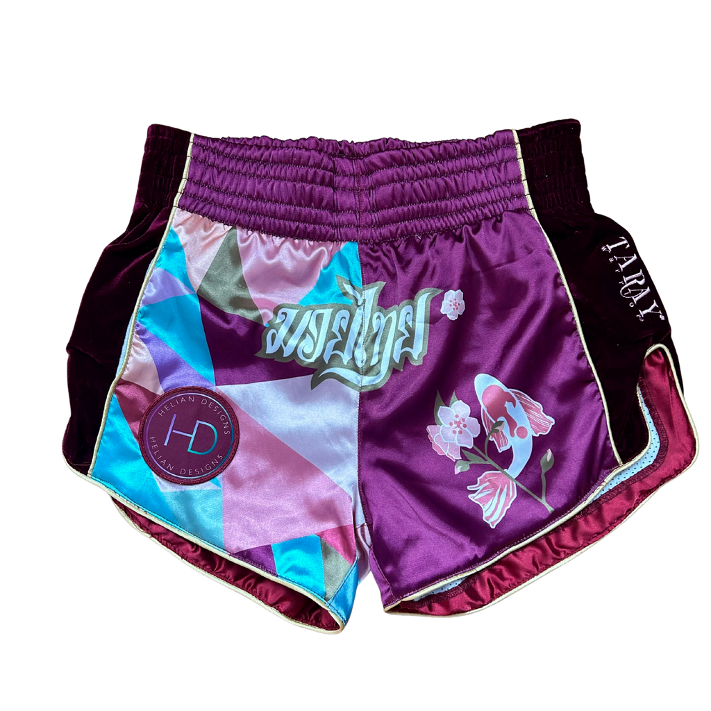 Playing Koi Collab Muay Thai Shorts