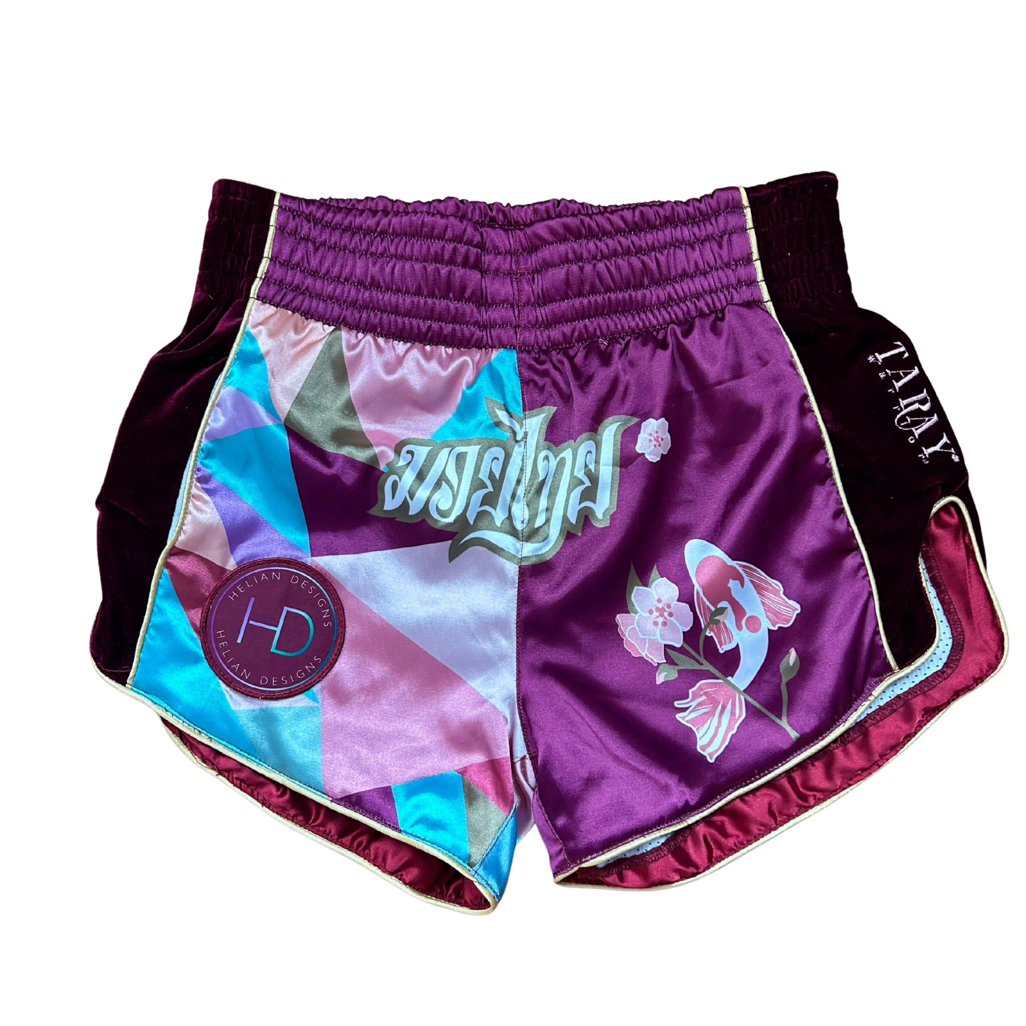 Playing Koi Collab Muay Thai Shorts