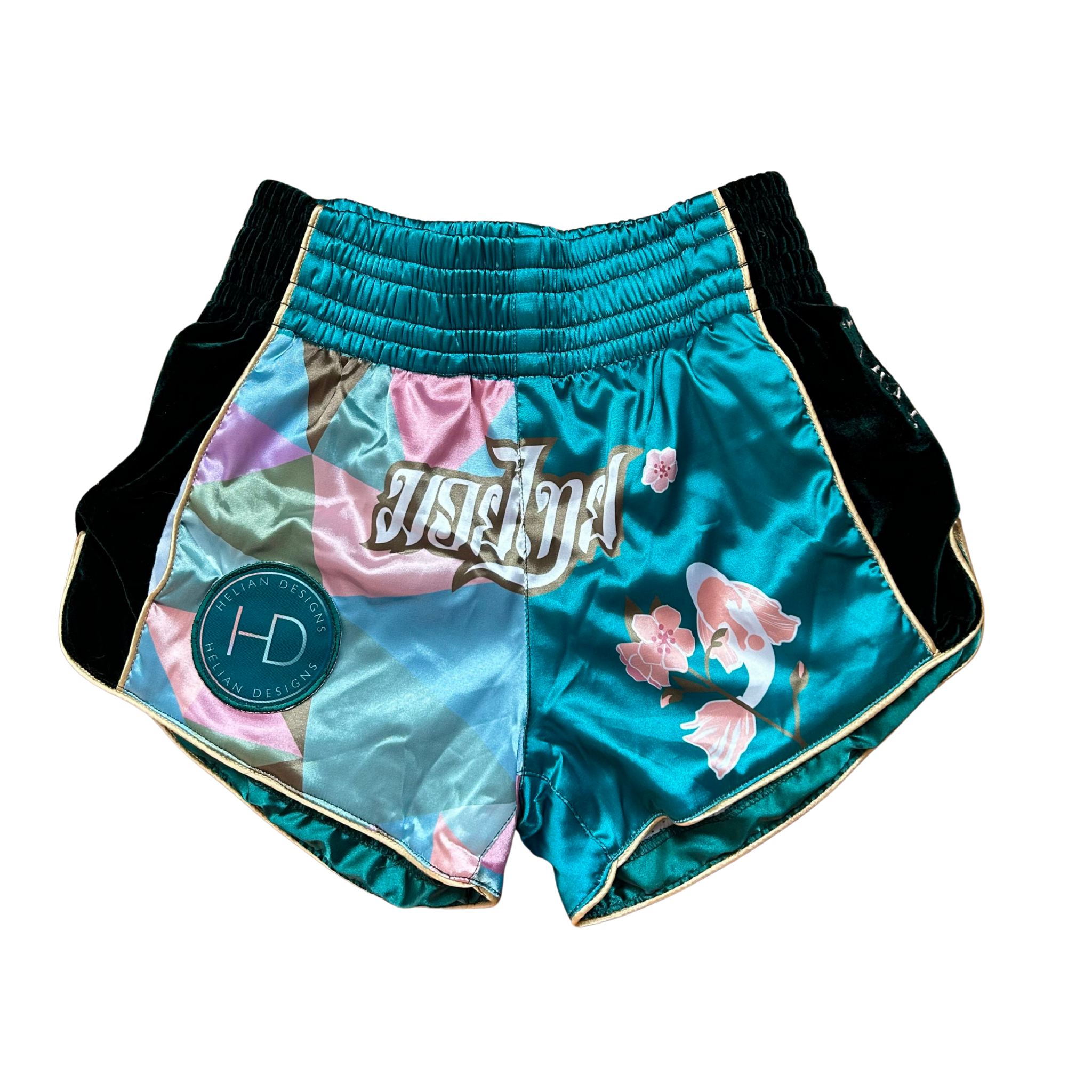 Playing Koi Collab Muay Thai Shorts